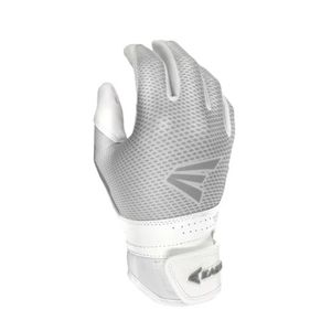 Easton Hyperlite Women's Fastpitch Softball Batting Gloves, White, Large